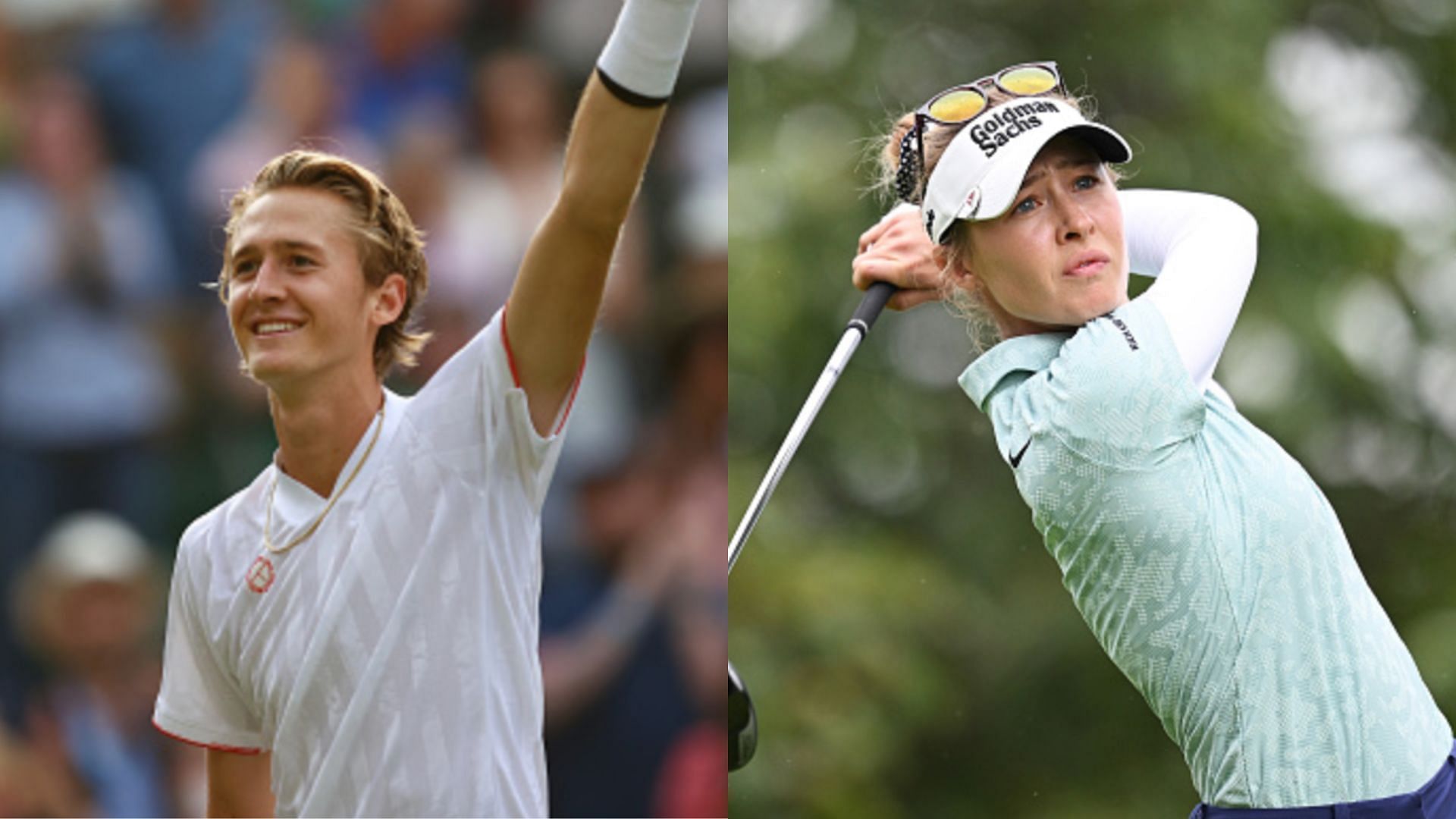 Sebastian Korda, Nelly Korda (Image via Getty)