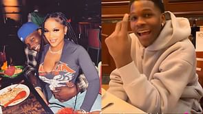 Anthony Edwards shows off his vocals with early 30th birthday wish for girlfriend and baby mama Jeanine Robel