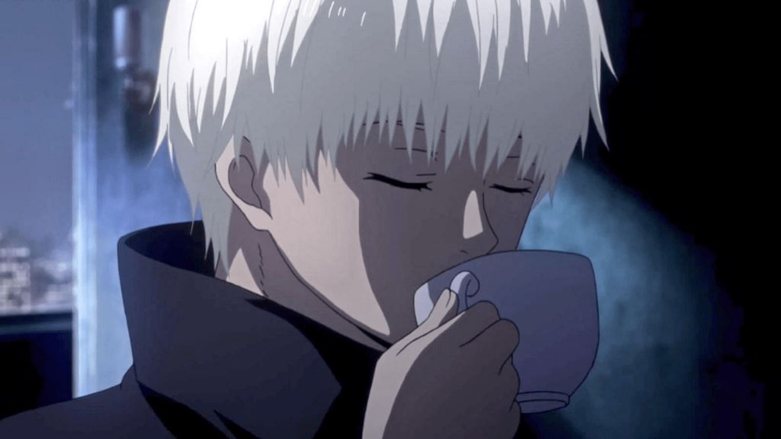 Ken Kaneki is one of the most popular anime characters who likes coffee (image via Studio Pierrot)