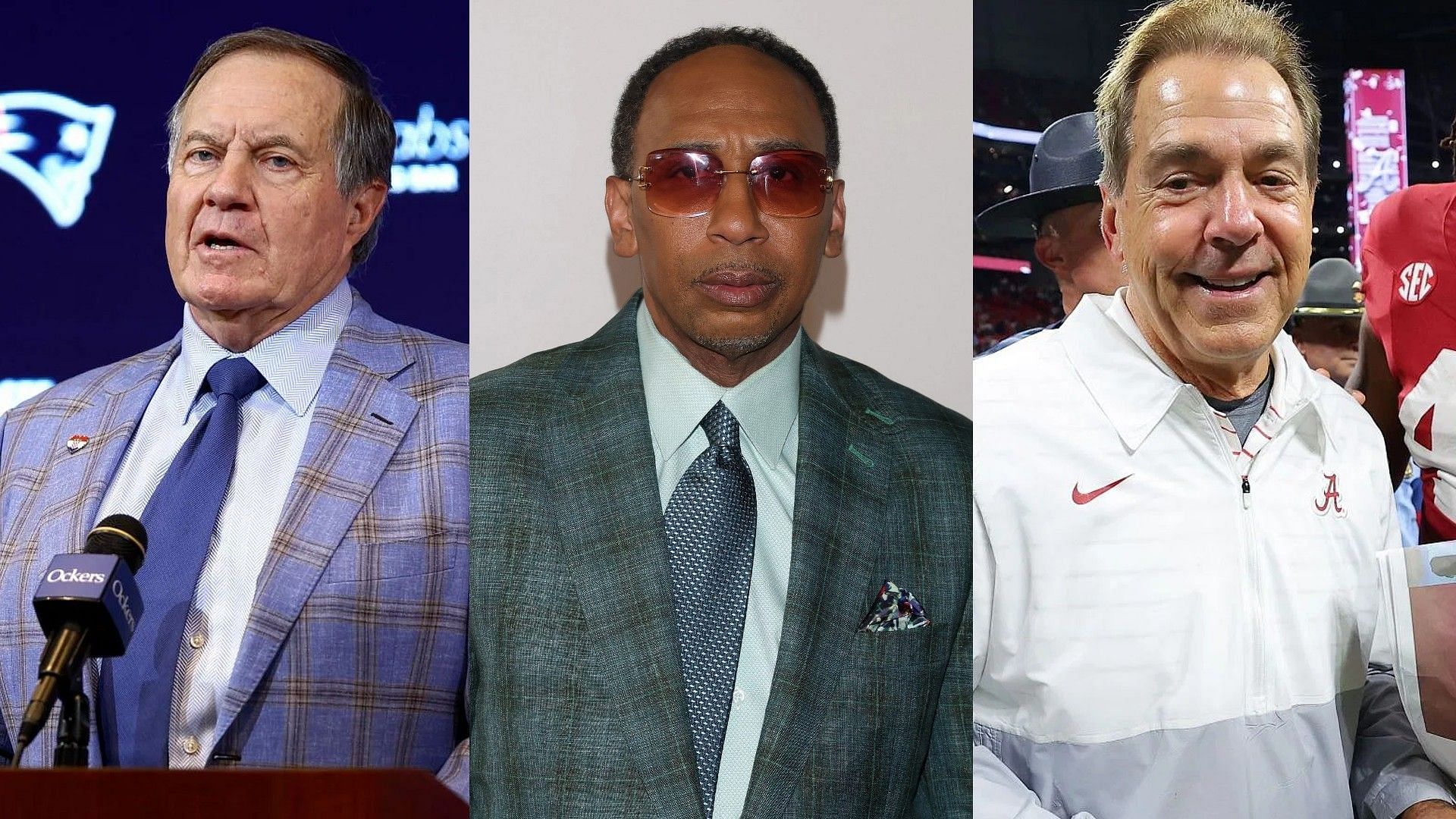 Stephen A. Smith claims Bill Belichick is being forced out unlike Nick Saban