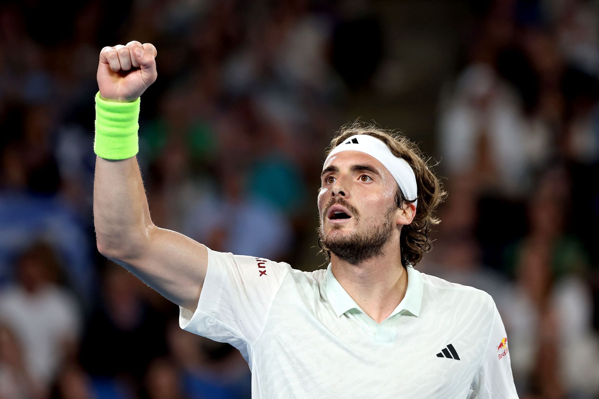 Stefanos Tsitsipas at the 2024 Australian Open.