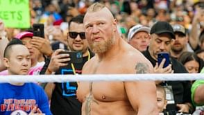 Brock Lesnar to face 26-year-old Powerhouse star at WrestleMania 40 after being eliminated by him in the Royal Rumble? Exploring the possibility