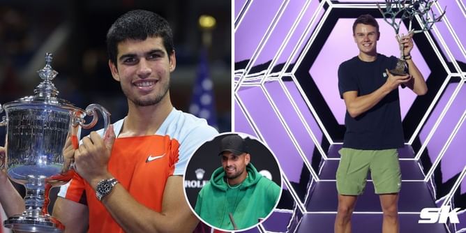 Nick Kyrgios on Carlos Alcaraz and Holger Rune: "Wish I could turn the clock back, be one of those guys"