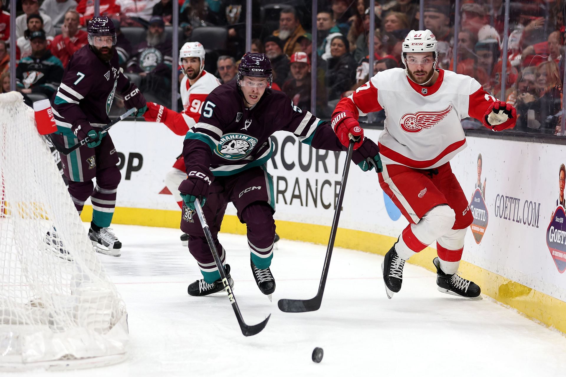 Detroit Red Wings v Anaheim Ducks