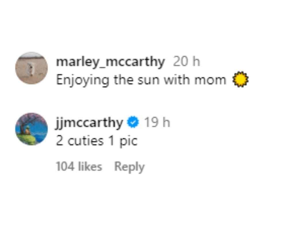 Katya Kuropas: J.J. McCarthy gushes over fiancée Katya Kuropas