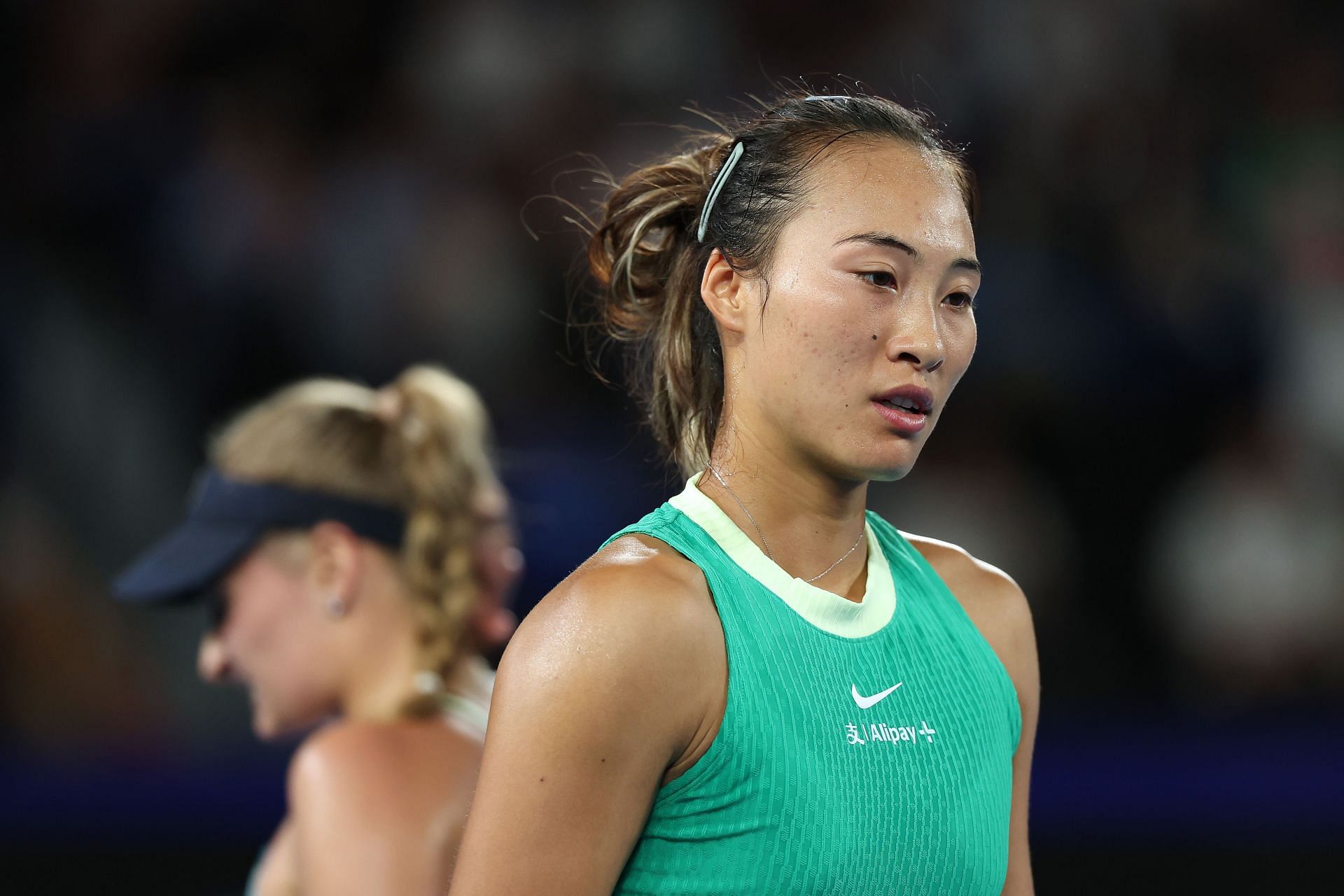 Zheng Qinwen at the 2024 Australian Open