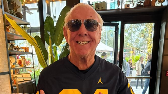 Ric Flair makes big botch; refers to AEW star by his WWE name