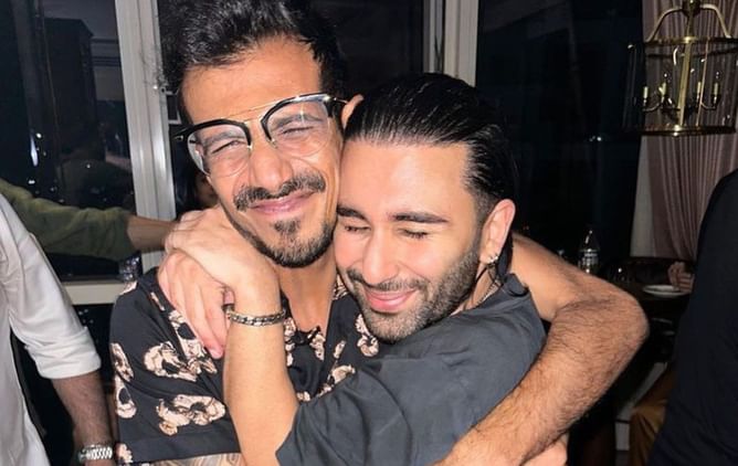 "Long lost brothers" - Yuzvendra Chahal poses with social media sensation Orry