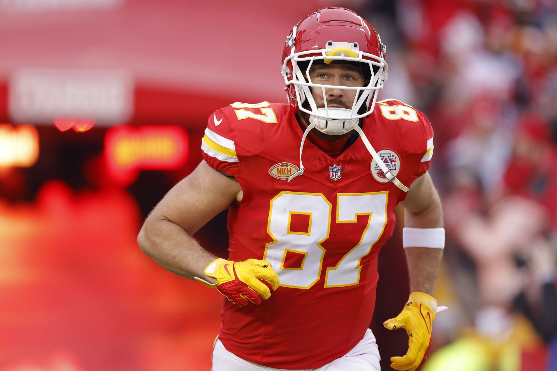 Travis Kelce during Cincinnati Bengals v Kansas City Chiefs