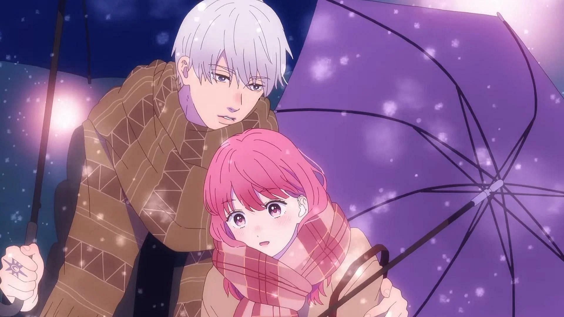 Itsuomi and Yuki as shown in the anime&#039;s trailer (Image via Ajia-do)