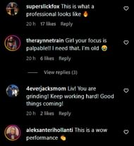 Fans react to Dunne's training regime