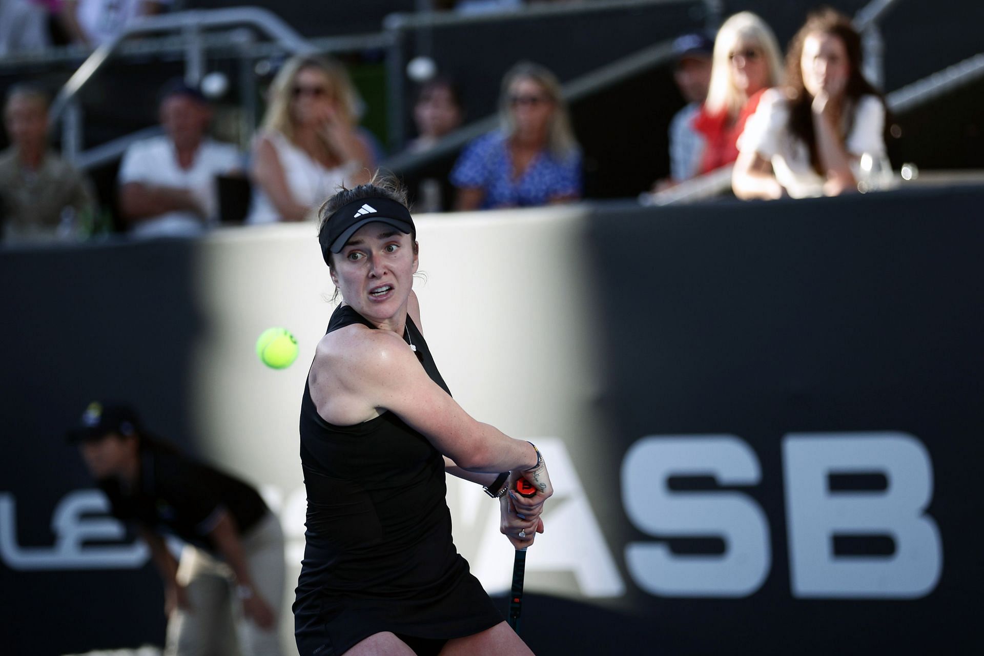 Elina Svitolina at the 2024 ASB Classic.