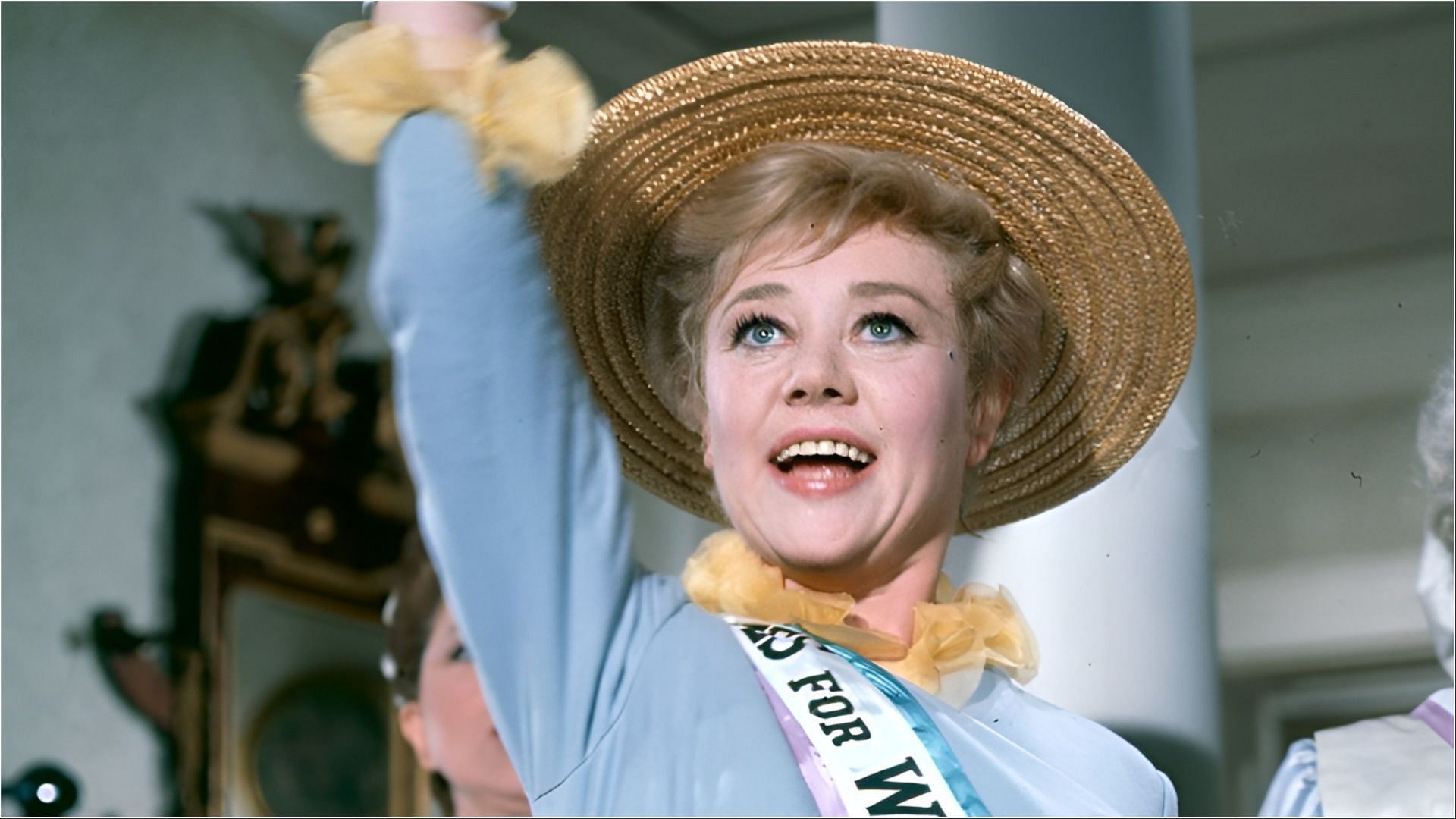 Glynis Johns recently died at the age of 100 (Image via MadameGilflurt/X)