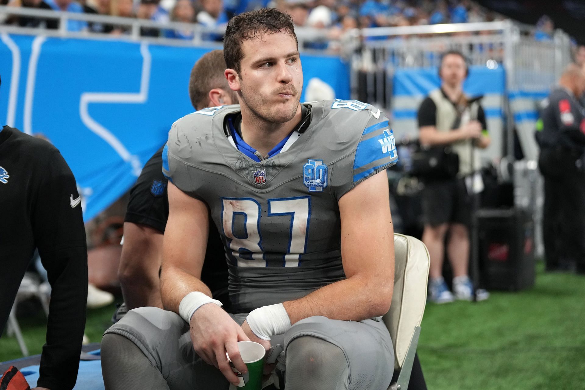 Is Sam LaPorta playing this week? Latest on Lions TE for NFC Championship Game against 49ers