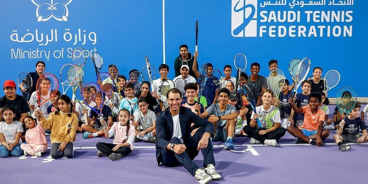 Rafael Nadal joins forces with Saudi Tennis Federation as an ambassador