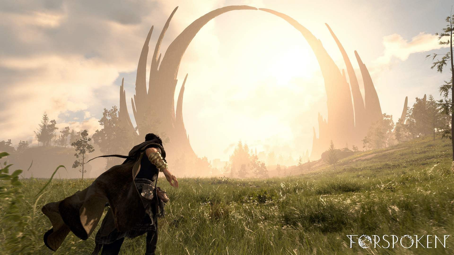 The open world is as dangerous as it is beautiful (Image via Square Enix)