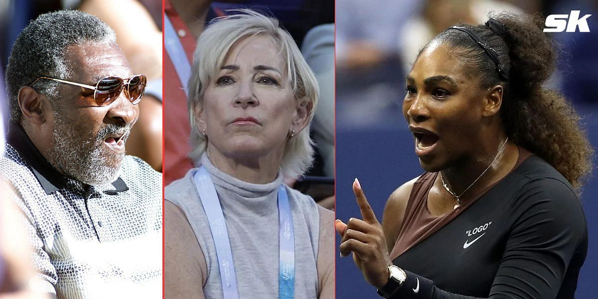 Chris Evert took down Serena Williams