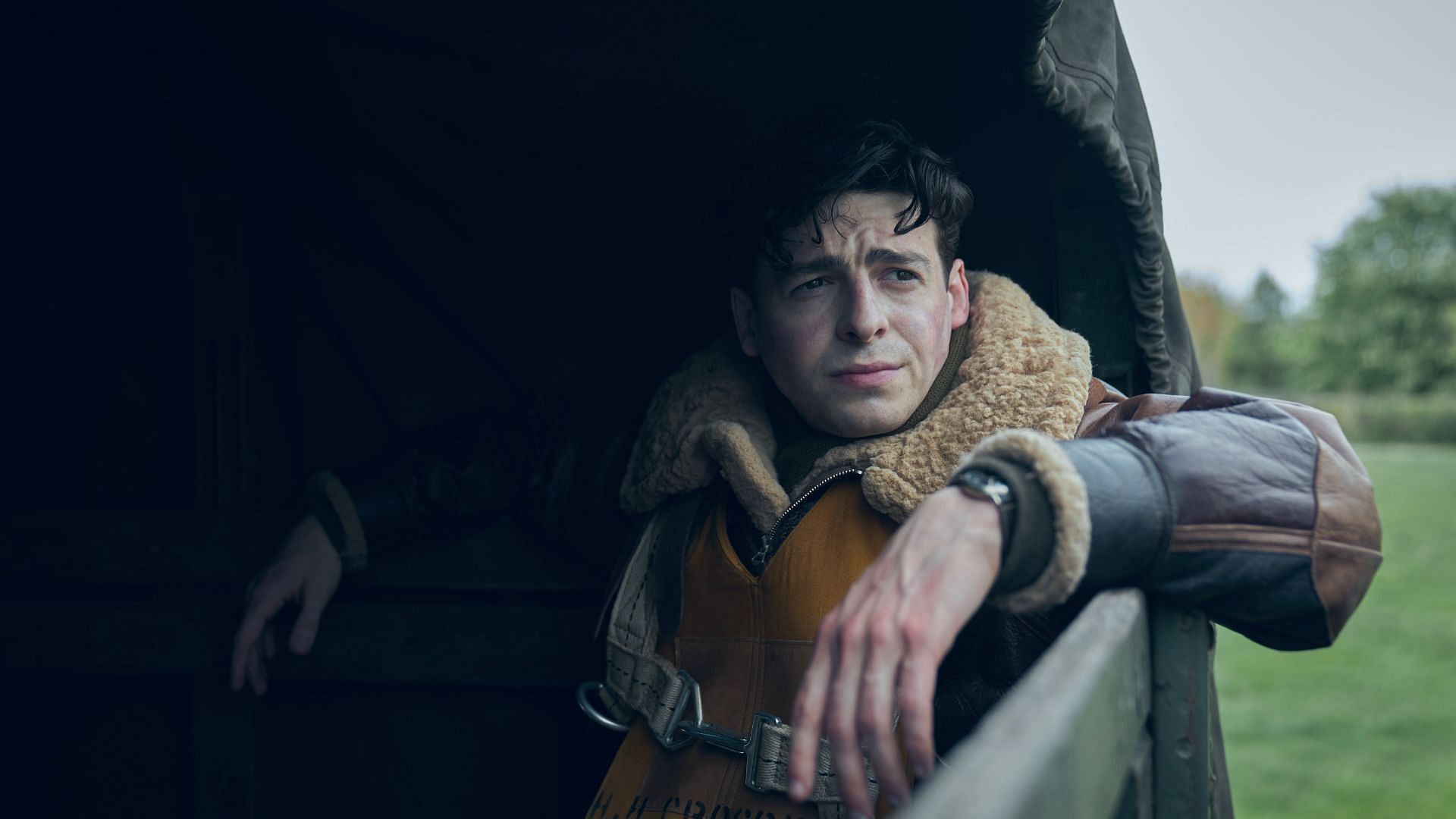 Anthony Boyle plays Harry H. Crosby in Masters of the Air (Image via IMDb)