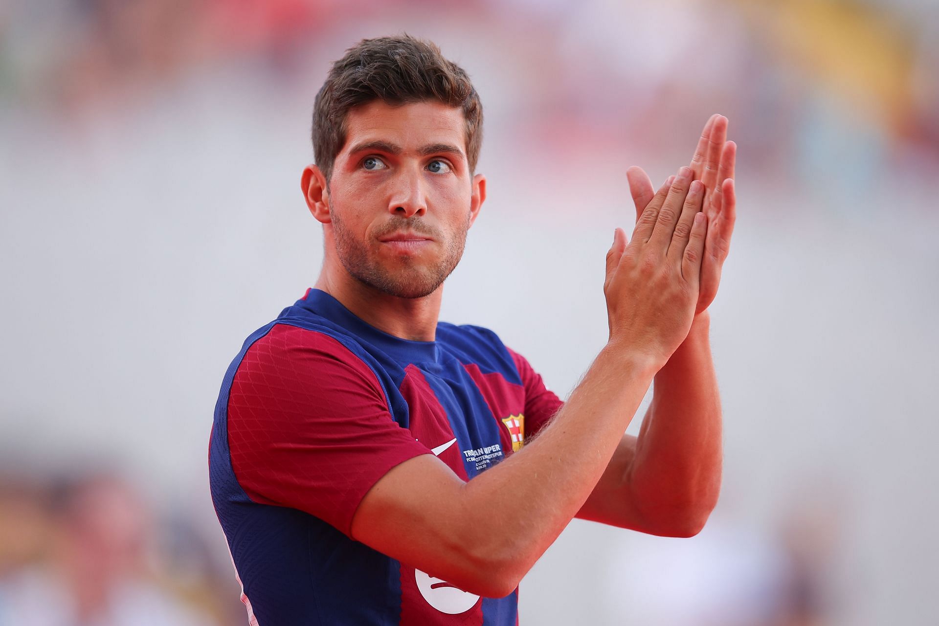 Sergi Roberto appears to have attracted from Arsenal.