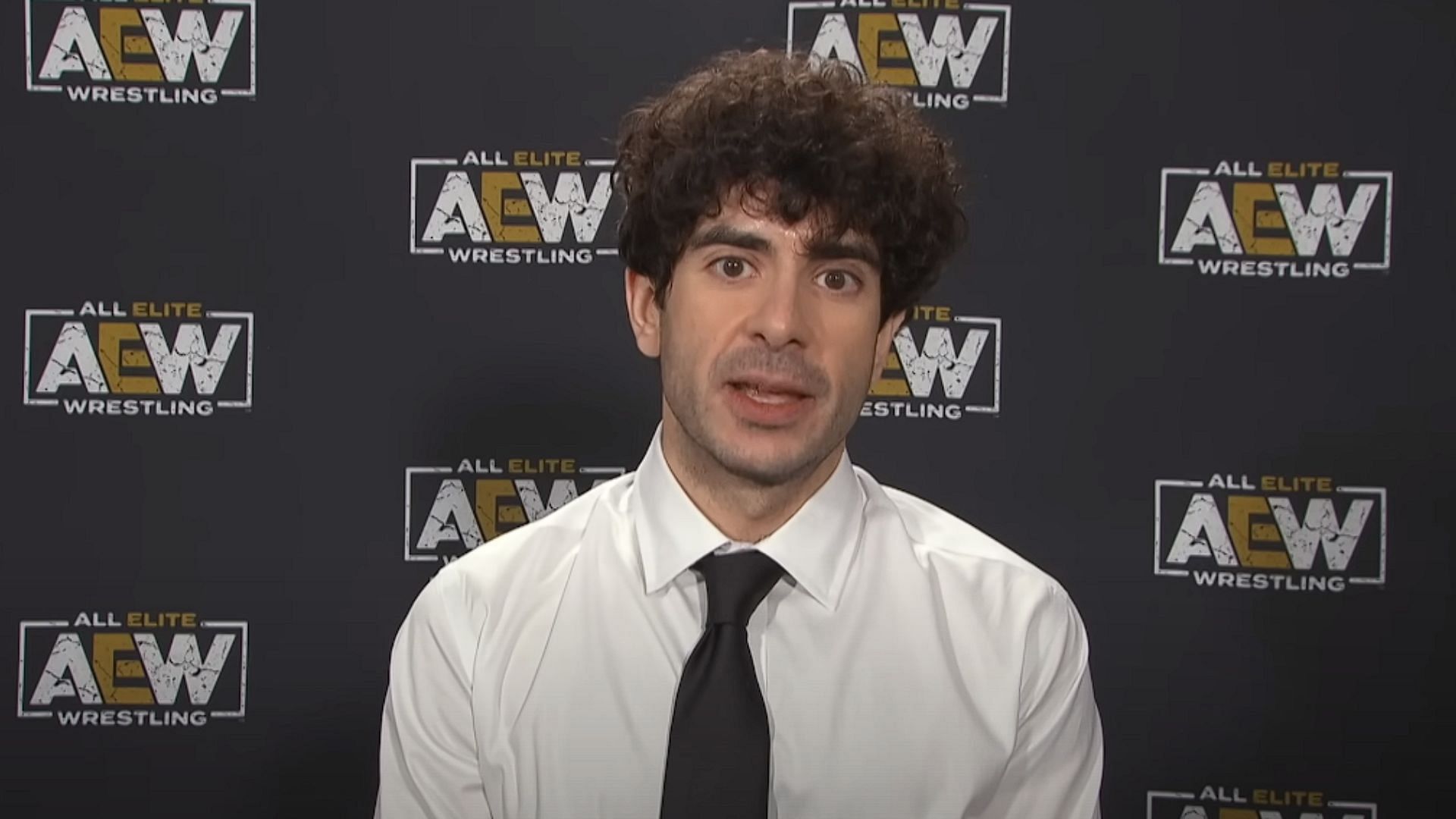 Tony Khan is the president of All Elite Wrestling [Photos courtesy of  AEW Official YouTube Channel]