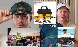 "Abhi samjha why he missed his flight"- Top 10 funny memes after David Warner's baggy green caps got stolen ahead of his farewell Test