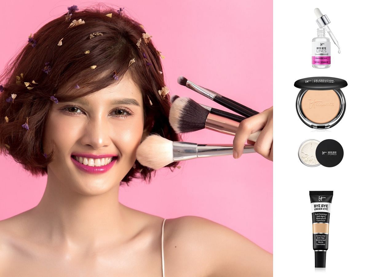 IT Cosmetics for a gorgeous look (image via Freepik, IT cosmetics)