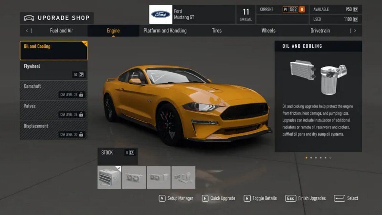The car progression system has received feedback for being uninspiring. (Image via Turn10 Studios)