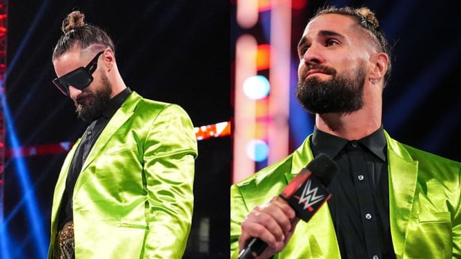 Current champion sends two-word message to Seth Rollins after RAW confrontation
