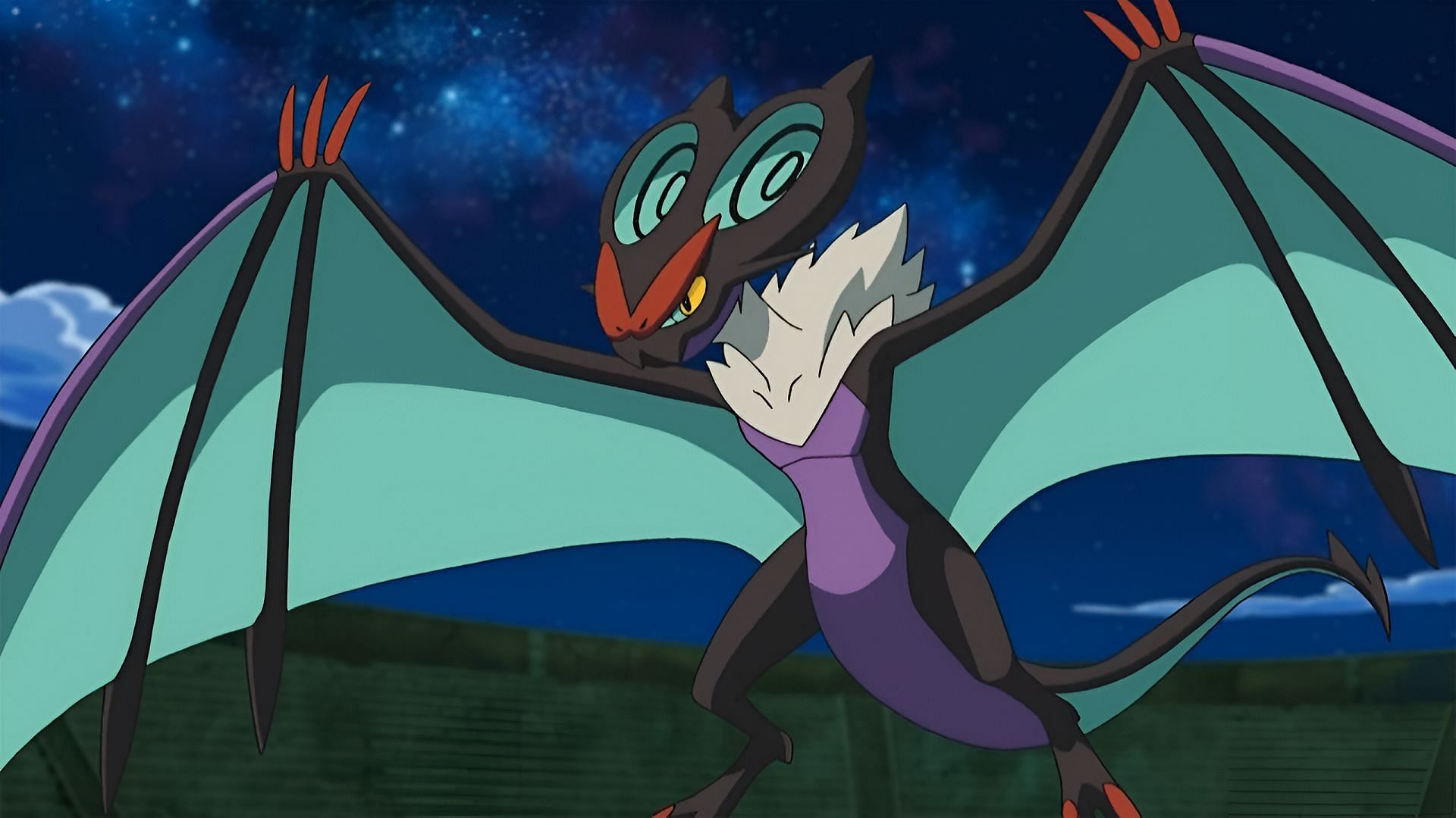 Noivern could make for a cave-dwelling wyvern in Monster Hunter (Image via The Pokemon Company)