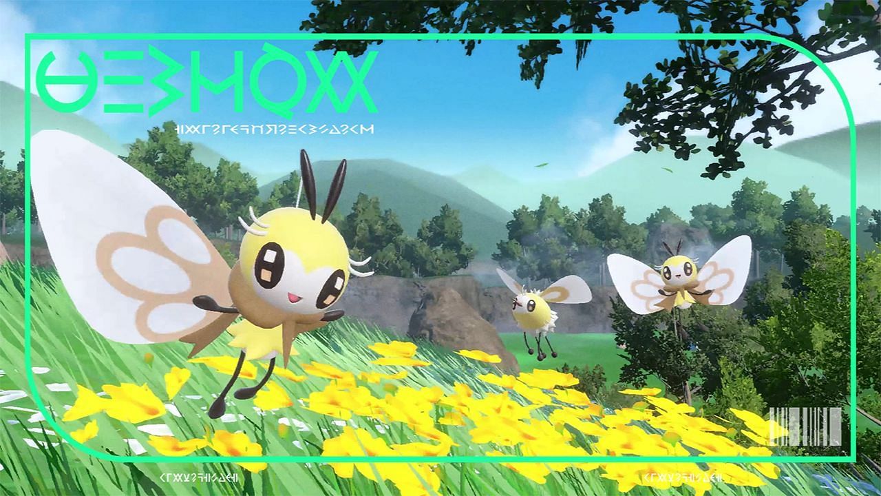 Ribombee&#039;s Pokedex picture in Pokemon Scarlet and Violet (Image via Game Freak)