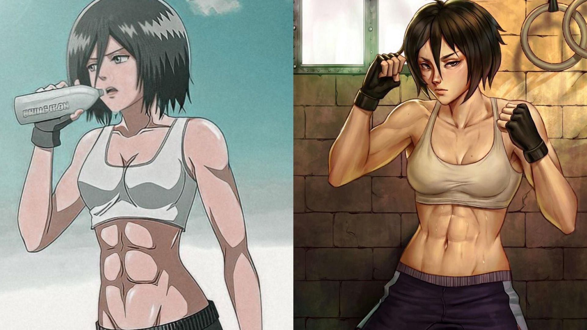 Muscular Anime Characters (Image via Pinterest)