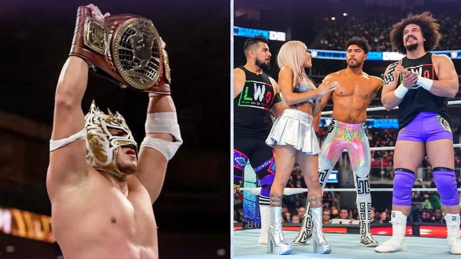 Dragon Lee is a former NXT North American Champion [Pictures courtesy wwe.com]