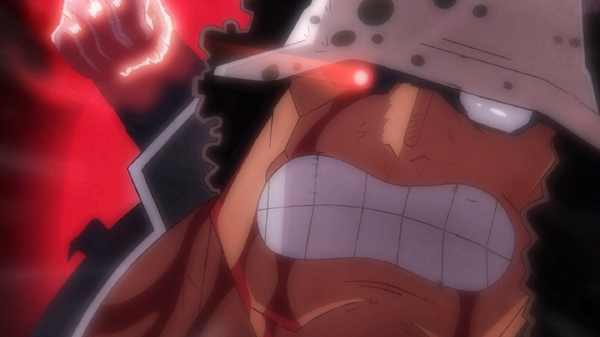 Kuma attacking Saturn in One Piece (Image via Shueisha)