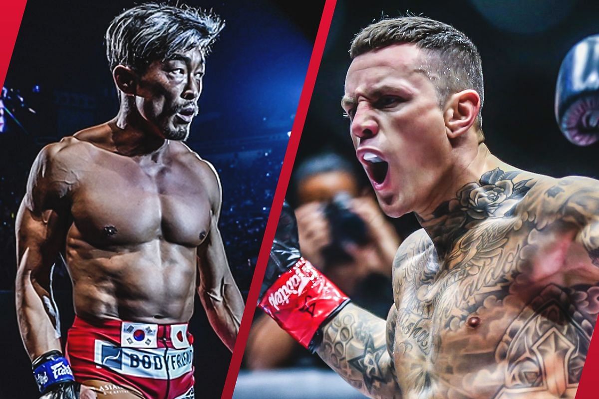 Yoshihiro Akiyama and Nieky Holzken. 