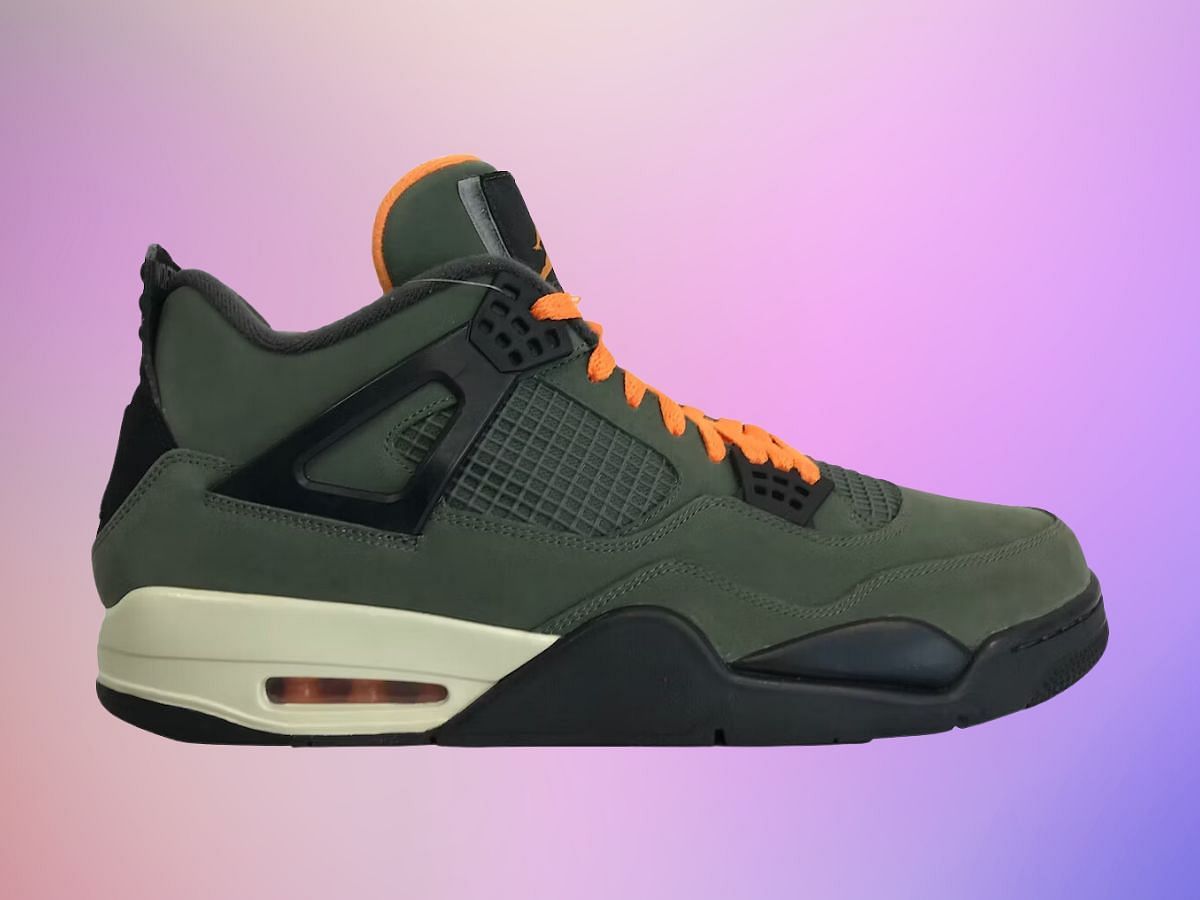 Air Jordan 4 Retro Undefeated 2018 Sample - $14,372.492 (Image via Sportskeeda)