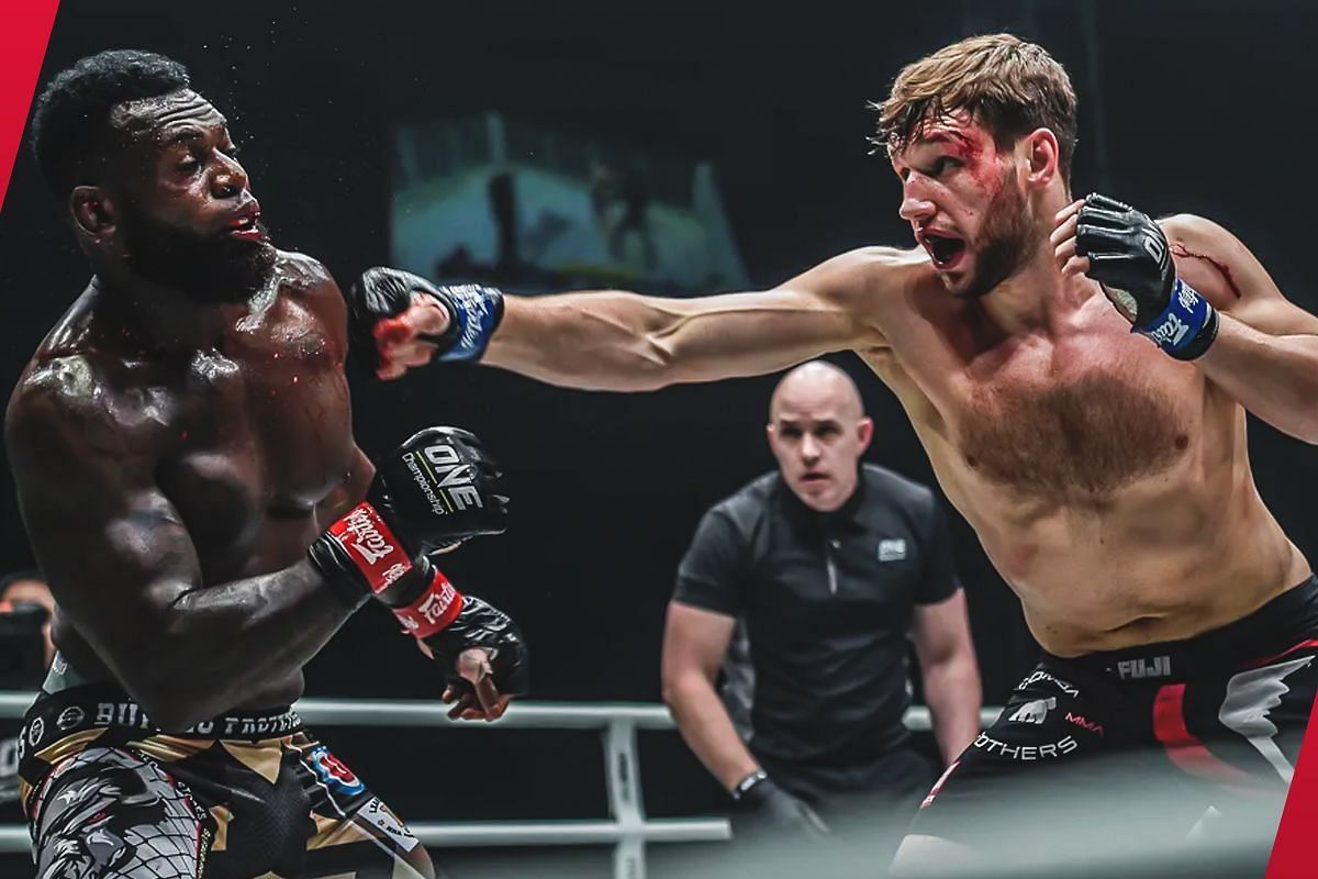 Reinier de Ridder and Leandro Ataides [Photo via: ONE Championship]