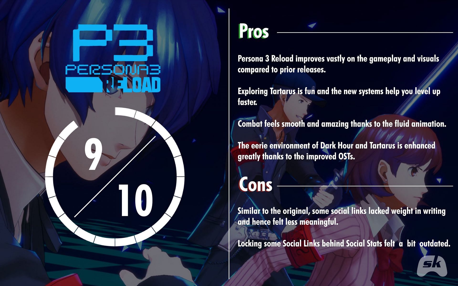 Persona 3 Reload offers a fresh experience for one of the best JRPGs (Image via Sportskeeda)