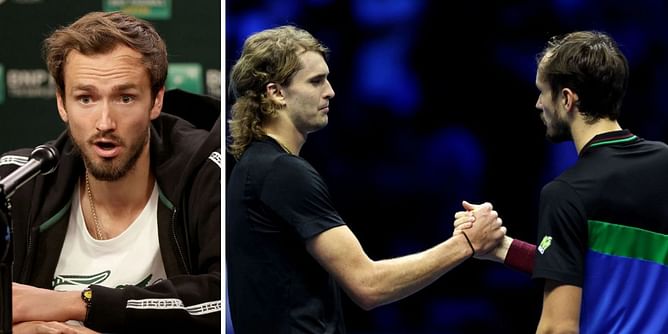 "I have Grand Slam, Alexander Zverev has Olympic games, I think Grand Slam is a bigger title" - Daniil Medvedev