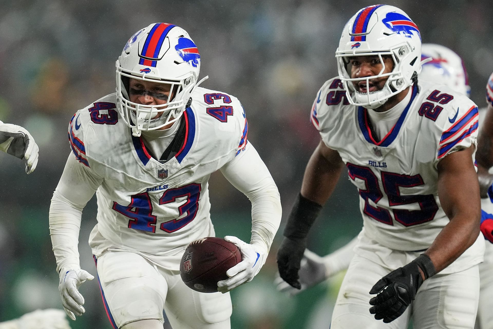 Terrel Bernard during Buffalo Bills vs. Philadelphia Eagles