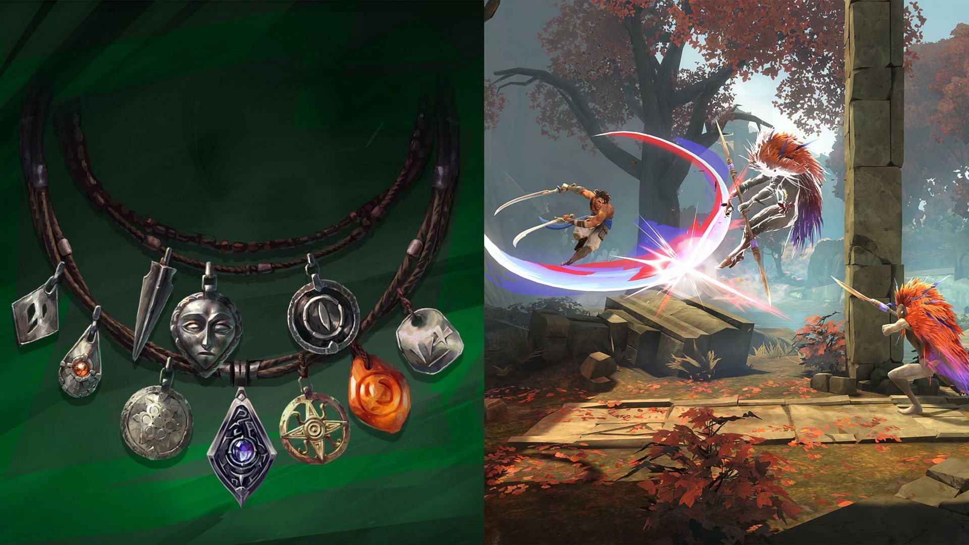 The game introduces powerful items known as Amulets (Image via Ubisoft and Twiter/@princeofpersia)
