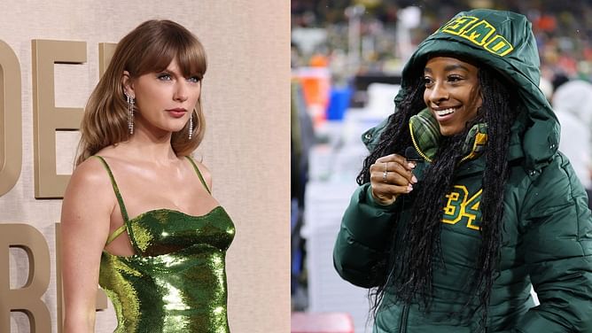 Simone Biles opens up about 'weird' Packers-Chiefs experience with Taylor Swift in attendance: "This is not my gig"