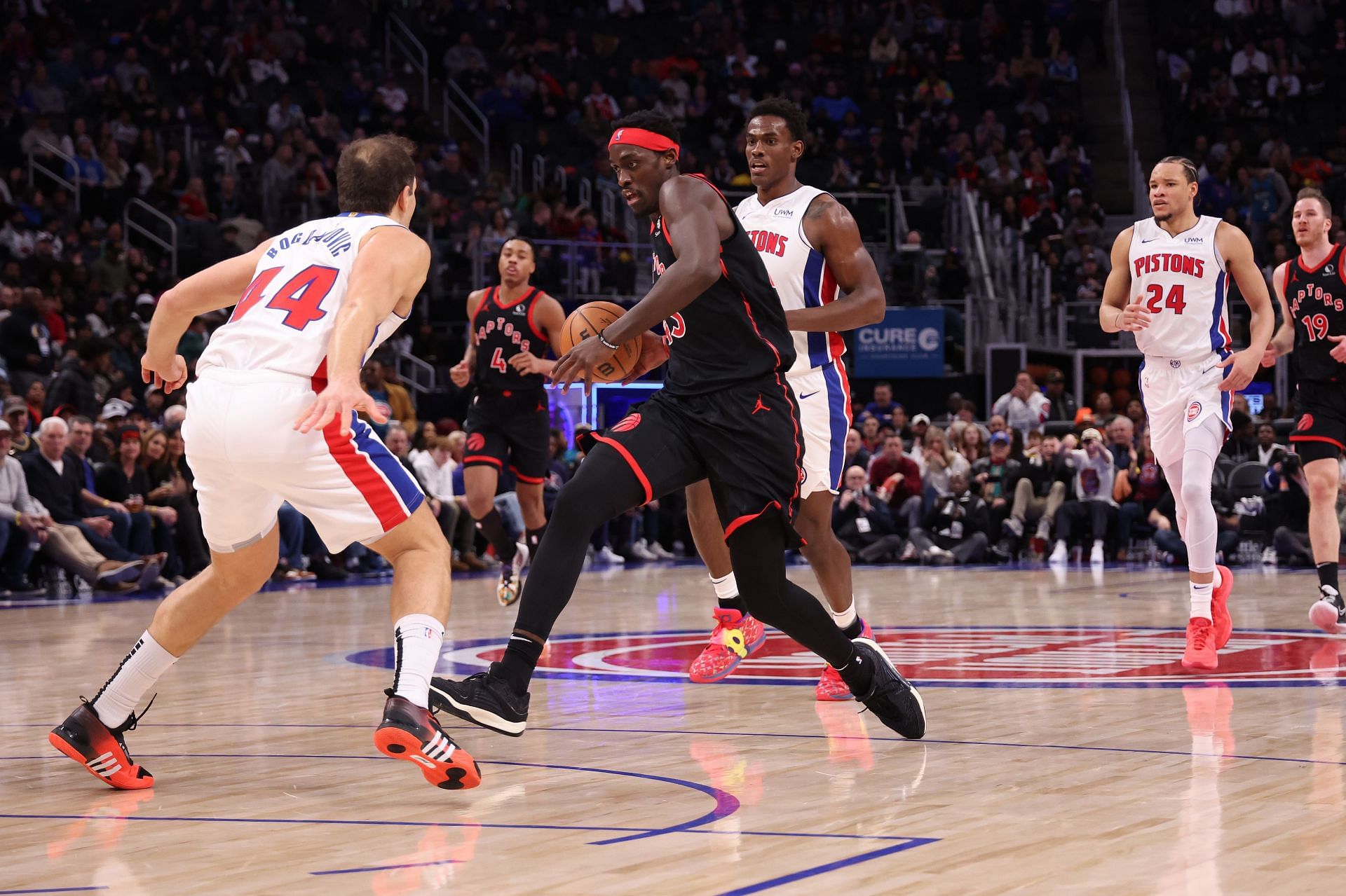 Toronto Raptors v Detroit Pistons