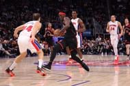 Toronto Raptors v Detroit Pistons