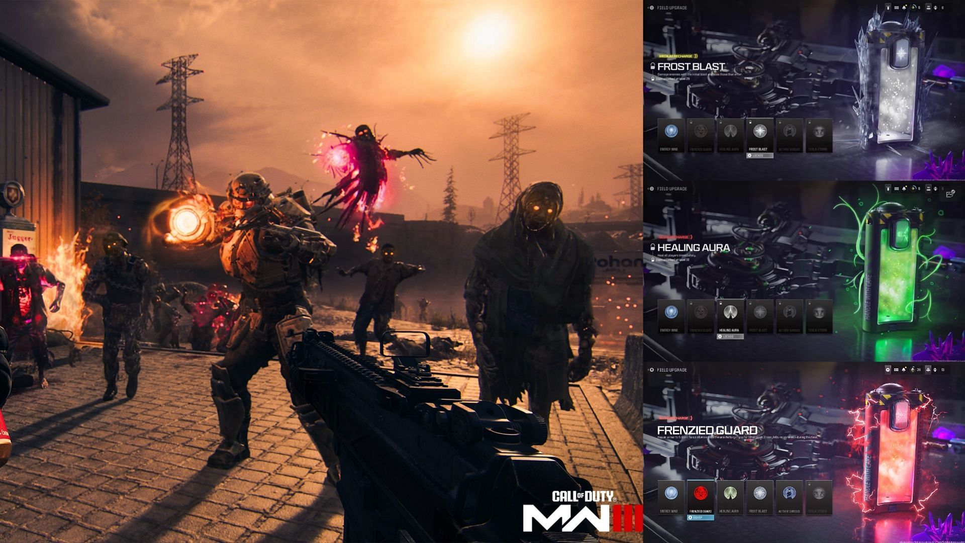 Best Field Upgrades in MW3 Zombies (Image via Activision)