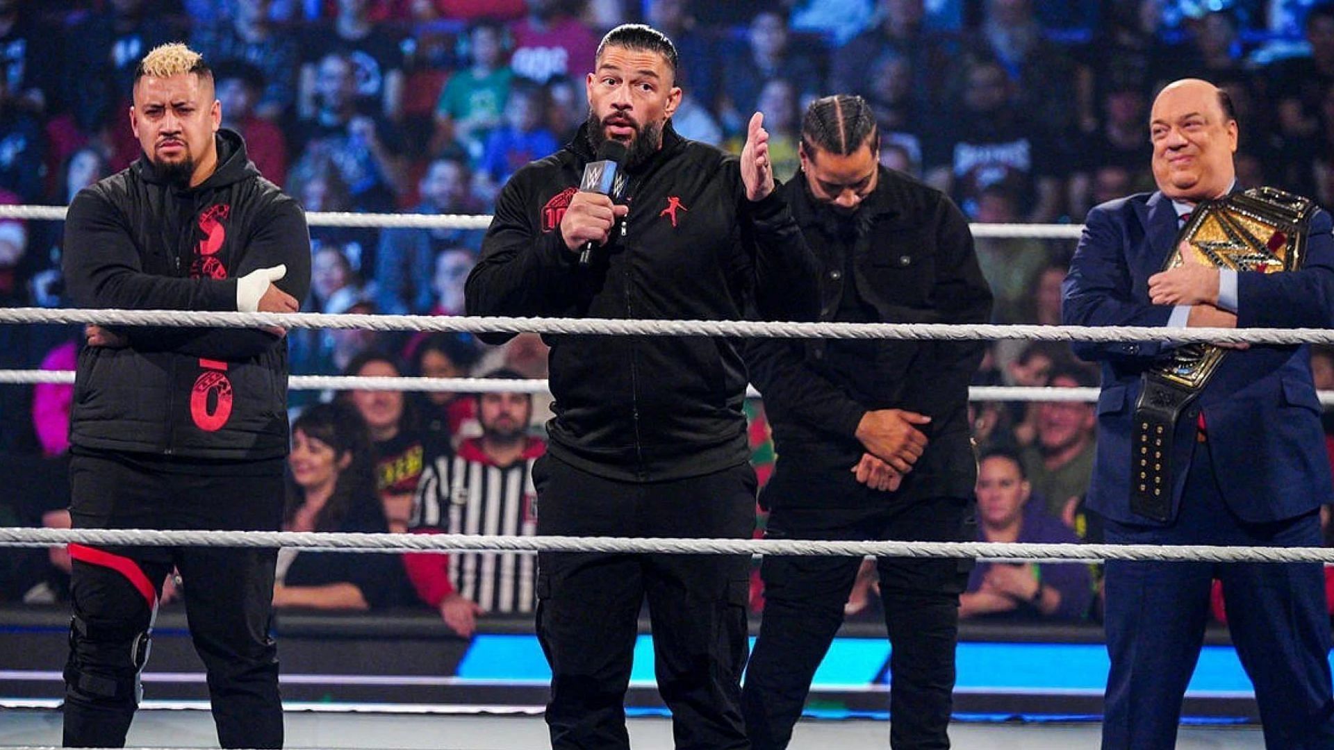 Reigns will be in action at Royal Rumble.