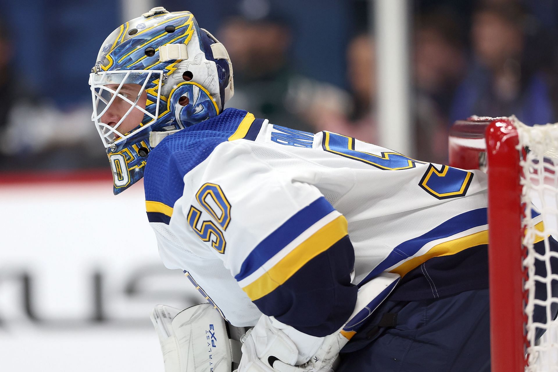 NHL 2023/24 season: Jordan Binnington, St Louis Blues