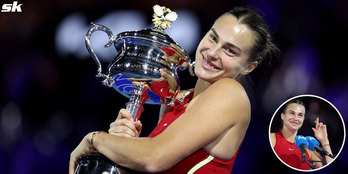 Aryna Sabalenka won the 2024 Australian Open title.