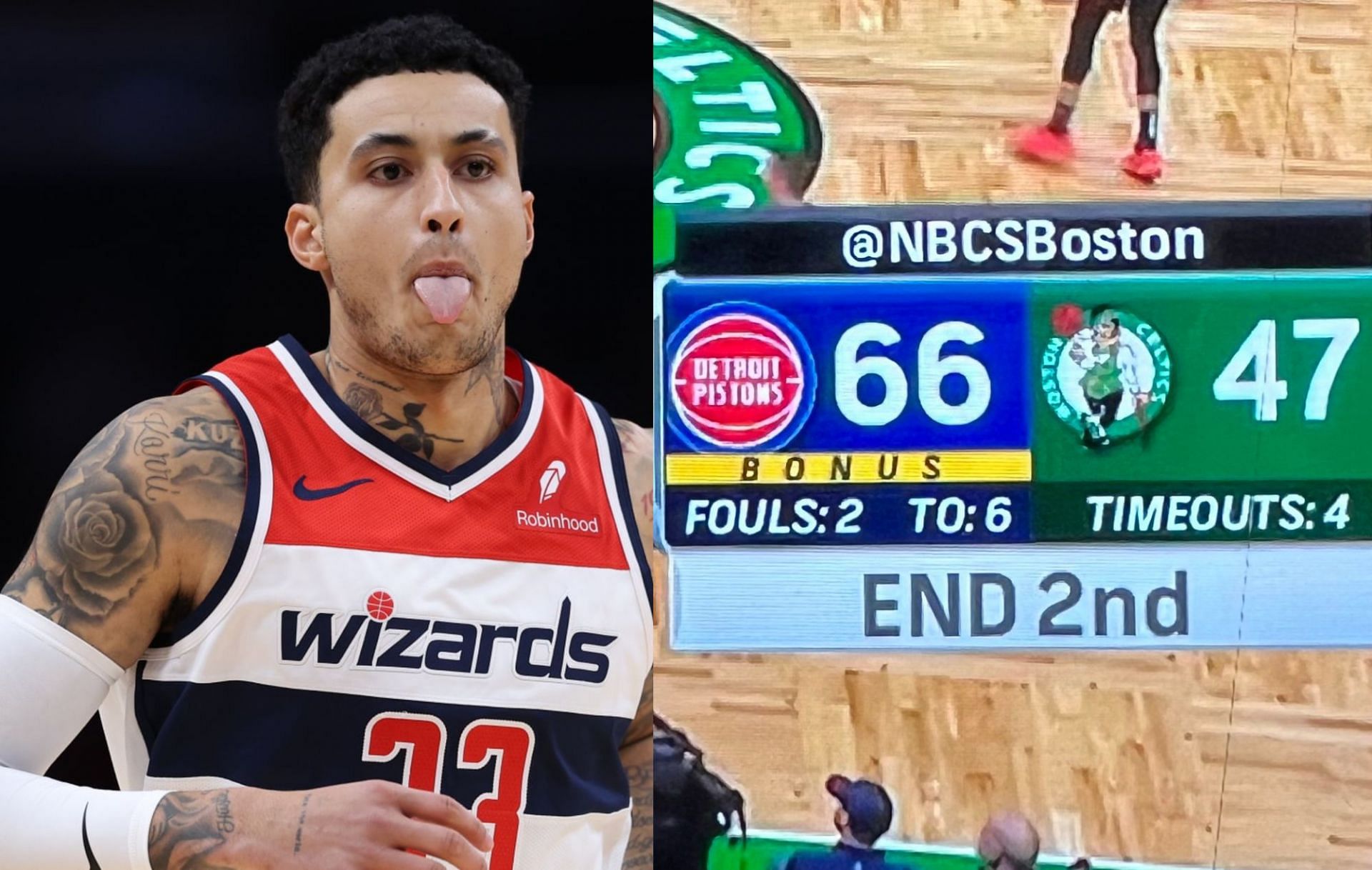 Shameless for someone who has 5 wins - NBA fans troll Kyle Kuzma's  Celtics-shaming tweet after Wizards lose to Pistons