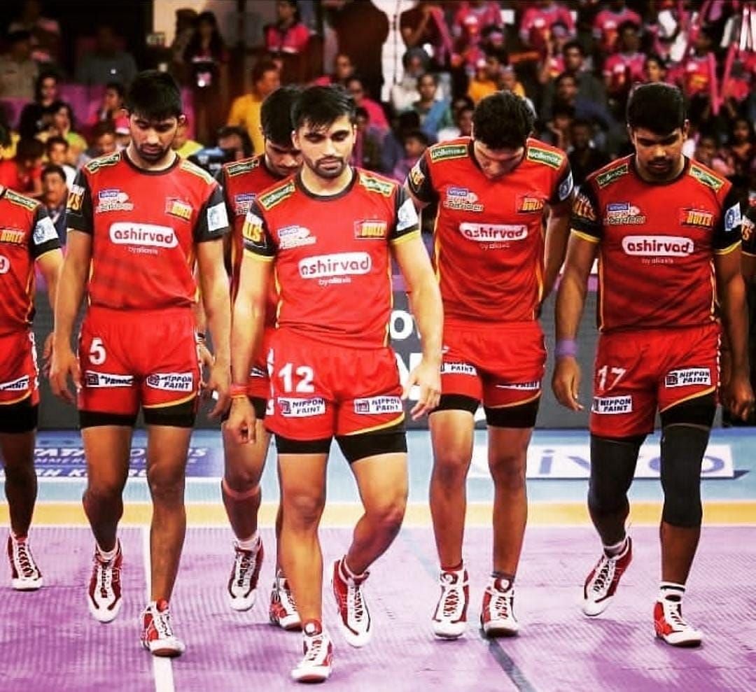 Amit Sheoran in action for the Bengaluru Bulls (Credit: Instagram/Amit Sheoran