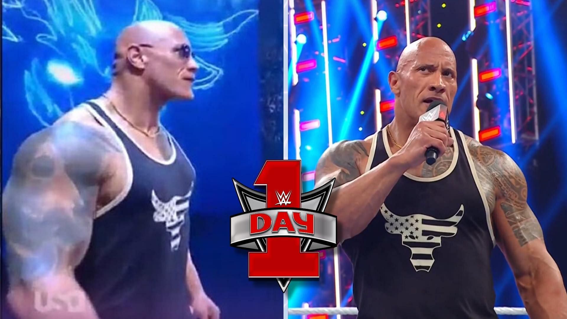The Rock returned to WWE at RAW: Day 1.